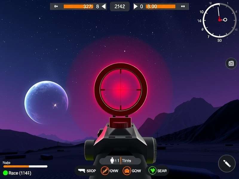 Starlight Sniper Pro weapon customization screen